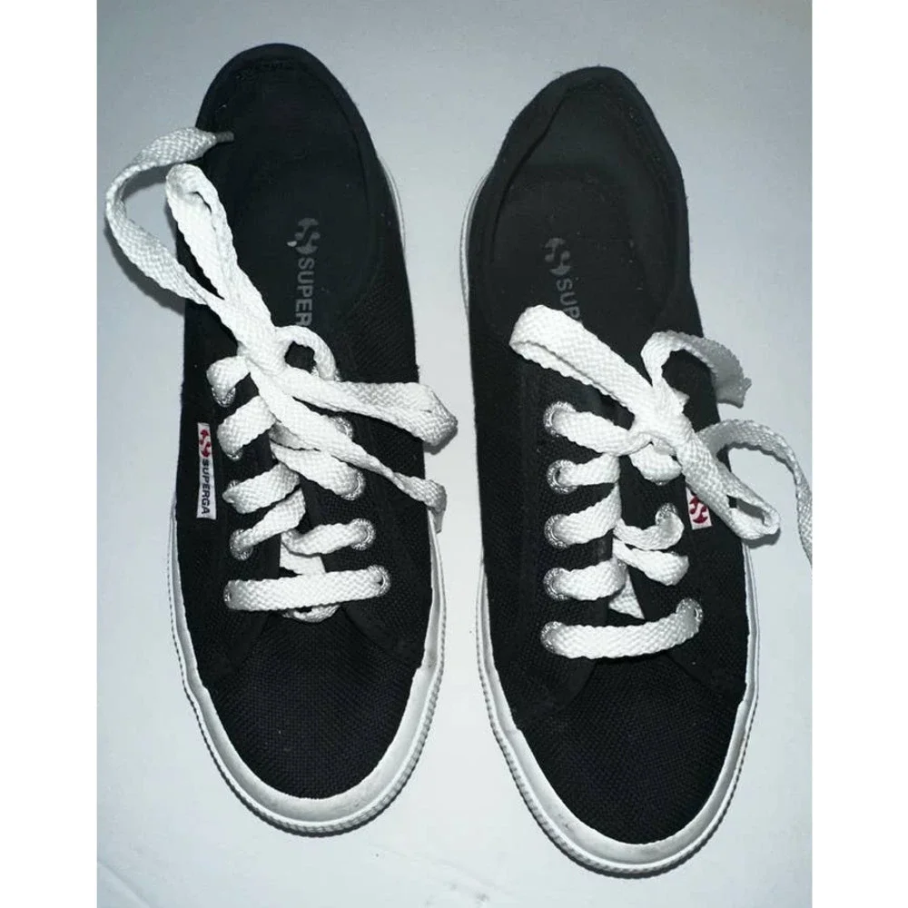 Superga 2750 Cotu Classic Sneakers‎ Black Womens 37.5 (7)